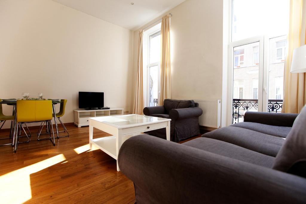 Louise Uptown Apartments Brussel Kamer foto